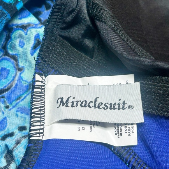 Miraclesuit Swimwear Tummy Control One Piece Swimsuit Size 12 NWOT - Picture 4 of 9